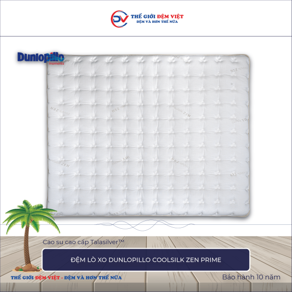 Đệm lò xo Dunlopillo CoolSilk ZEN Prime